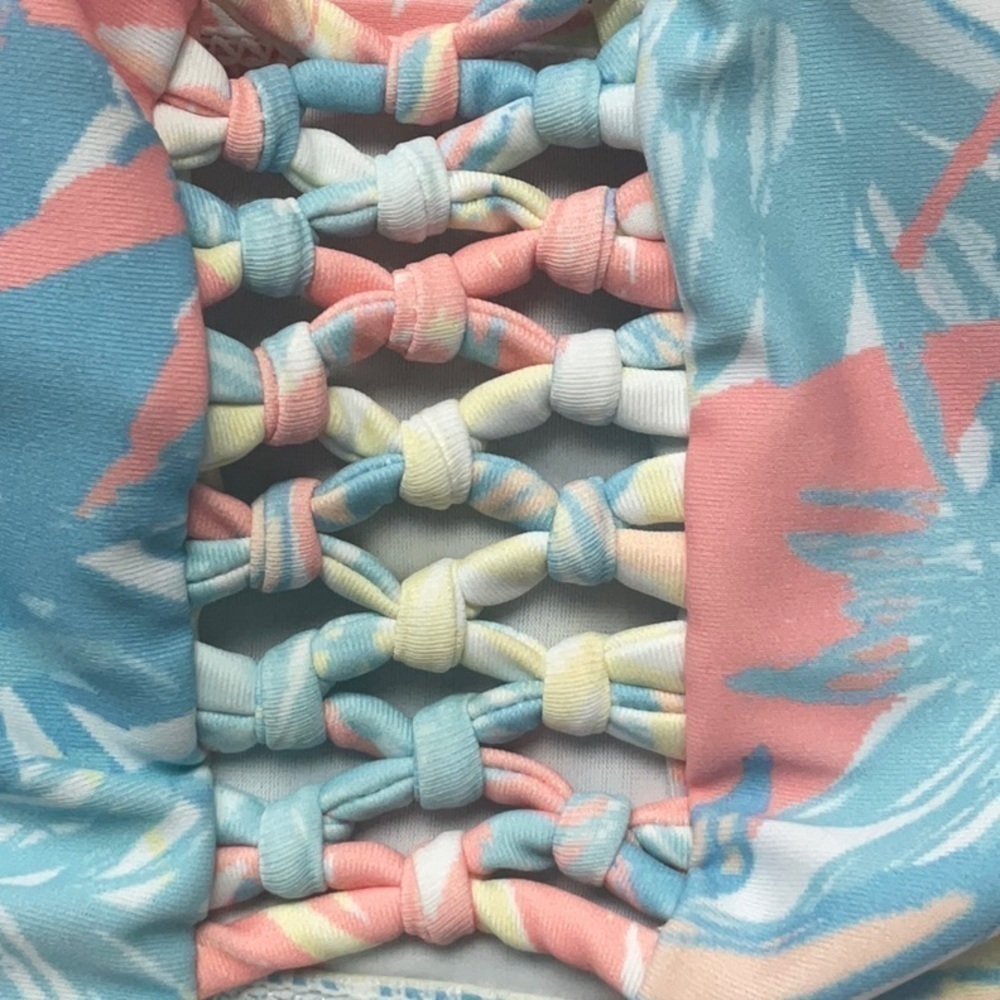 🎉 TROPICAL Bikini Top Size Small - Picture 4 of 6